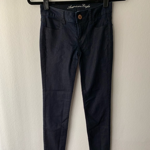 American Eagle Outfitters Denim - American Eagle Cropped Stretchy Shimmer Jogging American Eagle Outfitters Denim - American Eagle Cropped Stretchy Shimmer Jogging